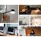 Black & Decker Smart Clamp Light, Works with Alexa, Auto-Circadian Mode, True White LED + 16M RGB Colors LED-CLSM2100-BKG-AMZ - alternate 9